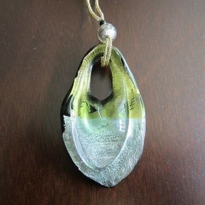 La Murrina Italian Murano Glass Pendant Necklace
